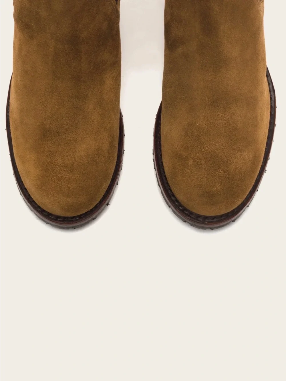 Frye | Suede Sabrina Chelsea Boot in Cognac